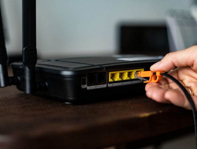 como reiniciar el router