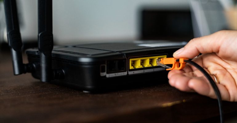 como reiniciar el router