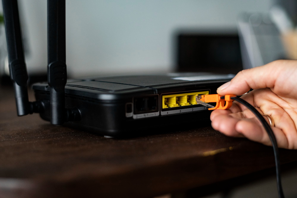 como reiniciar el router