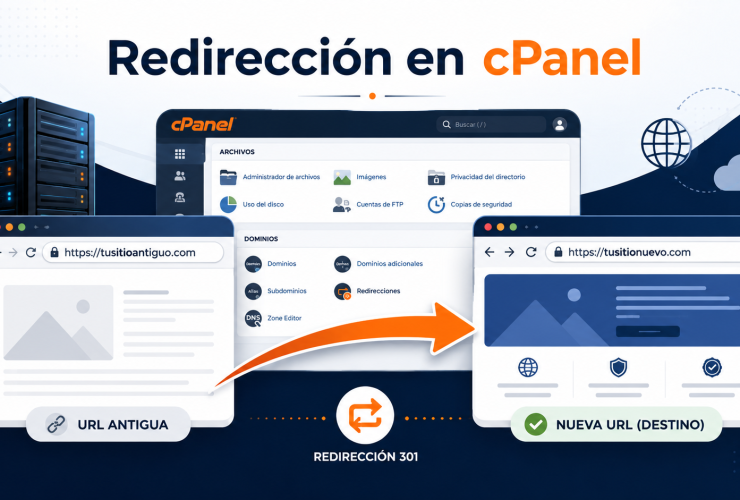 redireccion cpanel
